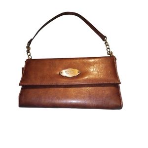Rosetti brown leather handbag